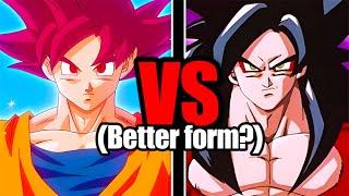 SSG vs SSJ4 is NOT Close! | Better Form?