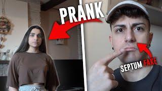 PRANK SEPTUM FAKE a DALILA! *MIA MAMMA NON REAGISCE BENE*