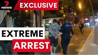 Shocking footage of forceful Queensland police | 7NEWS