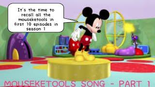 Mickey Mouse Clubhouse - All Mouseketools in Season 1 [Episodes 1-10] 【Music Video】