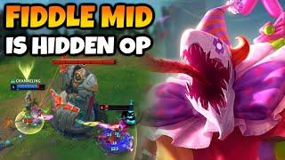 Fiddlesticks Mid is HIDDEN OP. High Winrate EVERY SINGLE PATCH. (Yes, seriously.)