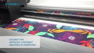 VastraJet with Reactive Ink Installed in Uzbekistan