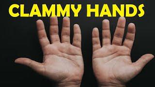 how to get rid of clammy hands permanently