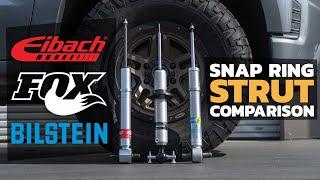 Fox vs Eibach vs Bilstein 5100 - Leveling Kit Comparison