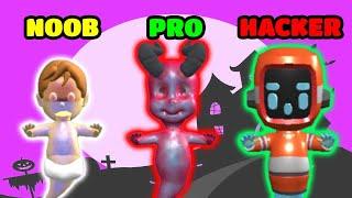 PuppetMaster 3D Gameplay - NOOB vs PRO vs HACKER (iOS/Android)