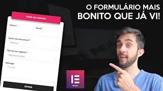 O Formulário mais bonito que já vi! - Como fazer no Elementor