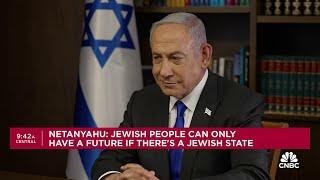 Watch CNBC's full interview with Israeli PM Benjamin Netanyahu on Rafah, US relations and more
