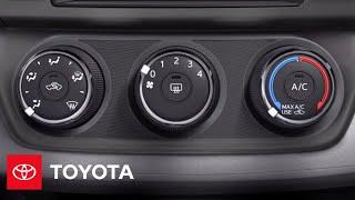 2013 RAV4 How-To: Manual AC | Toyota