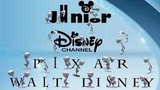 Twenty Seven Luxo Lamps Spoof Pixar, Disney Junior, Walt Disney, Disney Channel With Time Reverse
