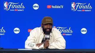 Kyrie Irving PostGame Interview | Dallas Mavericks vs Boston Celtics