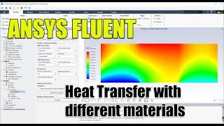  Ansys Fluent Tutorial | Heat Transfer between plates