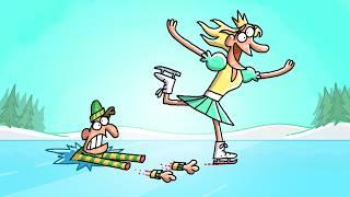 Ice Skating Shocking Accident | Cartoon Box 434 | by Frame Order | Hilarious Cartoons