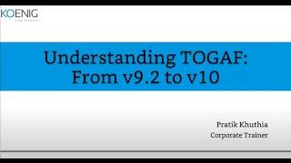 Mastering TOGAF 9.2 Enterprise Architecture Framework Made Easy