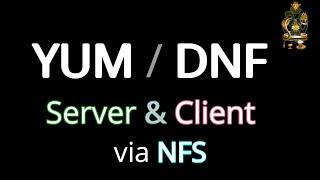 yum server & client configuration via nfs in rhel8|dnf server client kese banaye redhat8