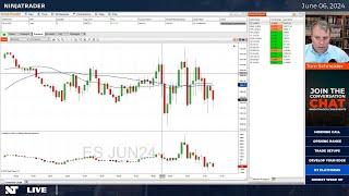 NinjaTrader Desktop: Order Flow Tools: Cumulative Delta and Volumetric Charts