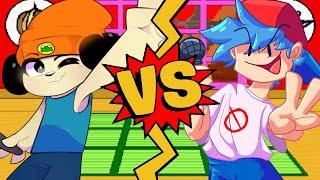 M.U.G.E.N. Battles | PaRappa vs Boyfriend | PaRappa the Rapper vs Friday Night Funkin'