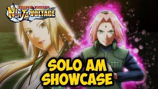 NXB NV: Sakura Haruno (Great Ninja War) Solo Attack Mission Showcase (Boosted)