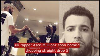 uk rapper Asco Mullionz soon home?? dropping straight drop 5 #ukrap #music