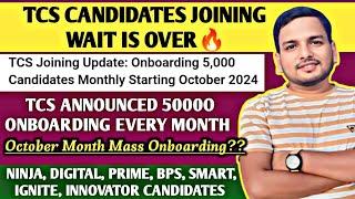 TCS Onboarding Imp Update  | Interview Results | Mass Joining Letter | Offer Letter | Survey Mail