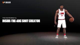 NBA 2K23 RARE BUILDS - INSIDE-THE-ARC SHOT CREATOR