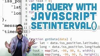 10.7: API Query with JavaScript setInterval() - p5.js Tutorial