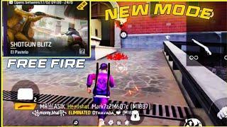 PLAYING NEW SHORT GUN BLITZ MODE  || FREE FIRE MAX || RAFEY GAMING ZONE