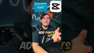 How to add Custom Fonts to CapCut PC!