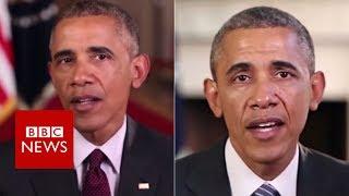 Fake Obama created using AI video tool - BBC News