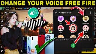 This game does not support voice changer/how tochange voice in free fire/girl voice changer app ff 5