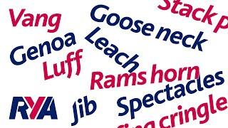 Sailing Jargon Buster - know your Rams Horn from your Goose neck - learn the terms used on the water