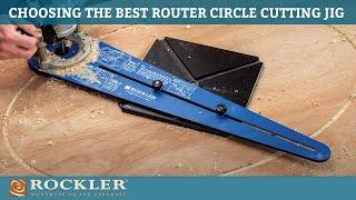 Cutting Circles with the Router Circle and Ellipse Jigs