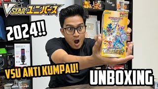 POKEMON UNBOXING PERTAMA 2024! V STAR UNIVERSE! KOTAK ANTI KUMPAU!