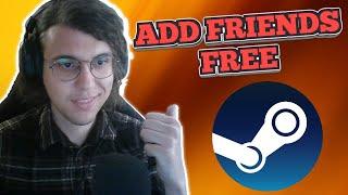 How To Add Friends For Free On Steam (2024)