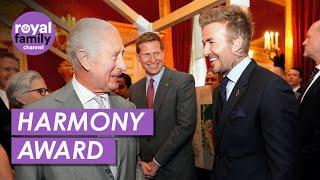 ‘Delighted’ King Awards First Harmony Prize With David Beckham