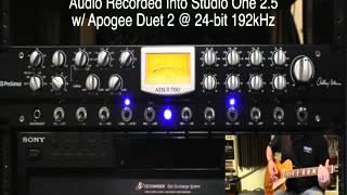 Presonus ADL 700 All Tube Channel Strip Demo