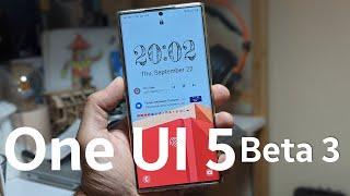 Samsung One UI 5.0 Beta 3: Cool New Lock Screen & Wallpapers