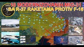 Katastrofa u 59 Brigadi | MIG-31 Protiv F-16 | Zelenski u Ukrajini | Centar Pivničnog Pao.15.7.2024.