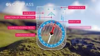 Features of a compass with Steve Backshall and Ordnance Survey