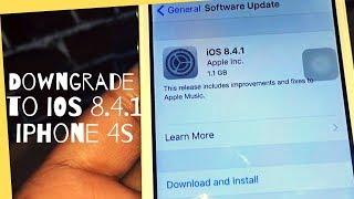 Downgrade iPhone 4s iOS 8.4.1 After Apple Stops Signed iOS 6(2020) - Jailbreak