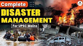 Complete Disaster Management for UPSC CSE in 1 video | Marathon session for UPSC  | onlyIAS