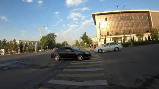 Walking Down Uychi Street in Namangan, Uzbekistan