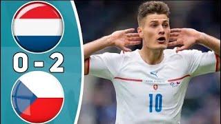 Netherlands vs Czech Republic 0-2 All Extended Highlights & Goals - 2021