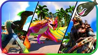 Ark: Survival Evolved | Random Monsters, Crystal Dinos, & Iso's Wyverns (Ark Mod Spotlights)