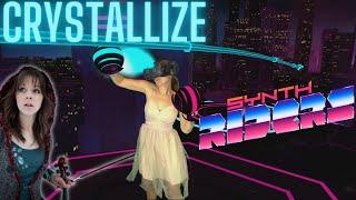 Lindsey Stirling - Crystallize in Synth Riders (Spin Mode!) Expert | Mixed Reality