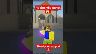 Roblox yba script 