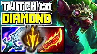 How to Play Twitch ADC - Twitch Unranked to Diamond #1 | League of Legends