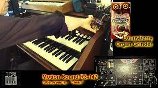 Hammond C3, Motion Sound R3-147 & Lounsberry Organ Grinder @lounsberrypedals7529