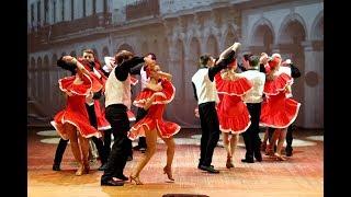 Сальса в Белгороде! Школа танцев Dance Life! Rueda de casino! Salsa cubana dance video!