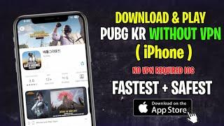 How To Download PUBG KR without VPN in iPhone in India| iOS PUBG MOBILE KR version without VPN India