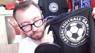 Let's look at some Casual Football Gamers merch...